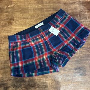 Abercrombie plaid shorts